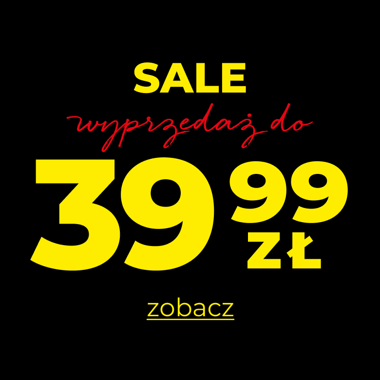 Sale -50% do 39.99