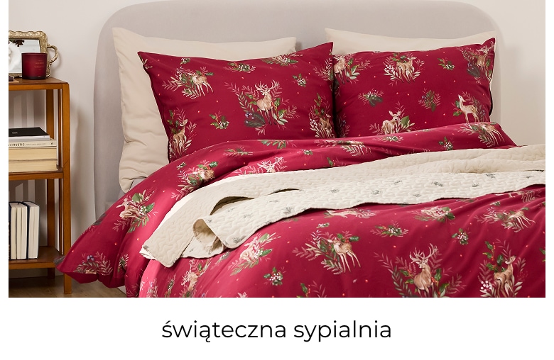 swiateczna sypialnia